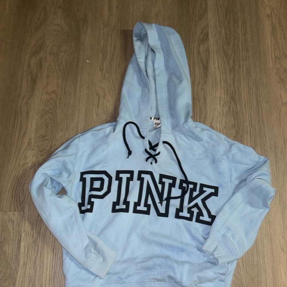 Victoria's‎ Secret PINK Light Blue Hoodie